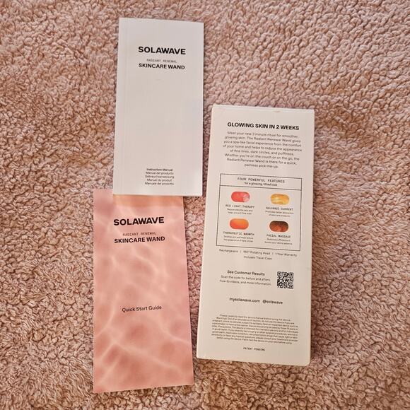 4-in-1 Radiant Renewal Skincare Wand with Red Light Therapy - Picture 3 of 8